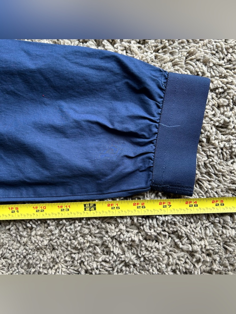 Nike Sportwear Joggers Mens 32x28 Navy Blue Bonded Tech Woven Essentials Pants - Picture 12 of 16